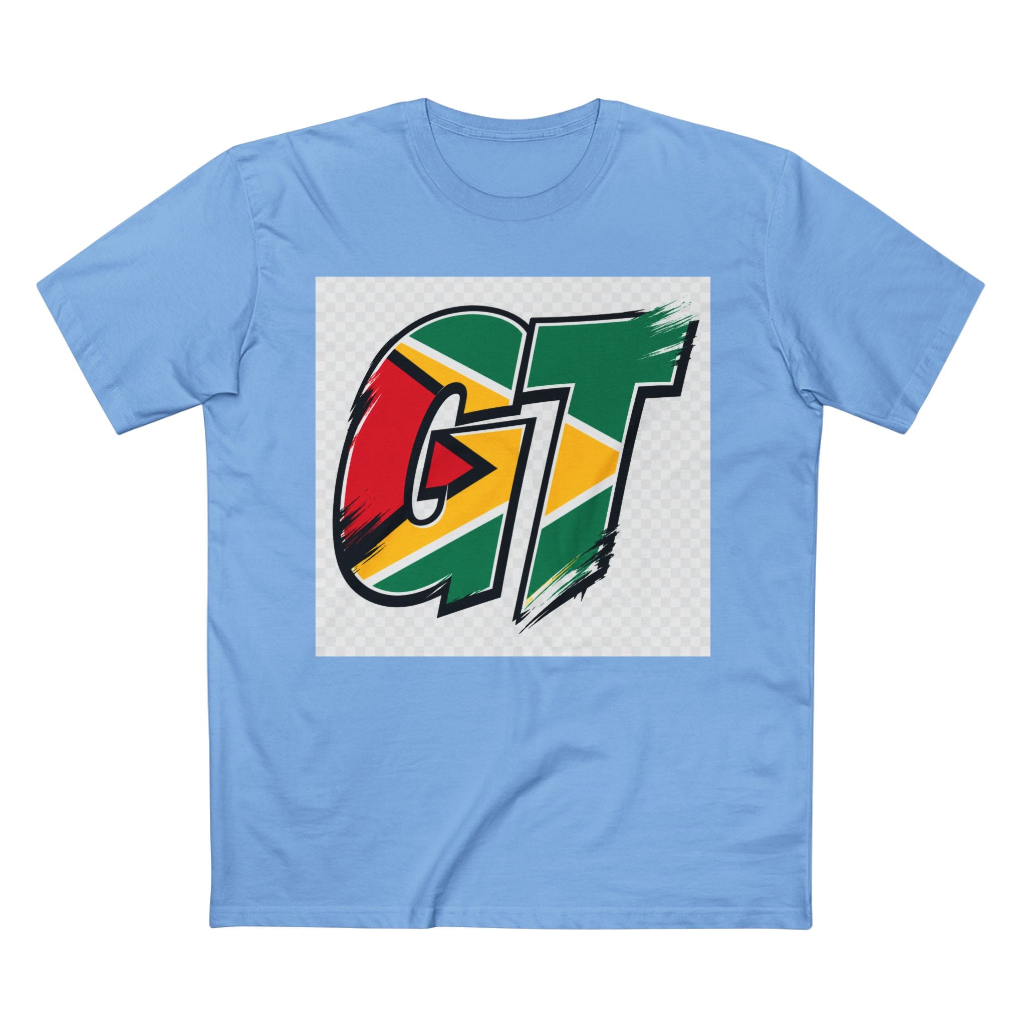 Guyana Flag GT Graphic Tee — Caribbean Pride T-Shirt