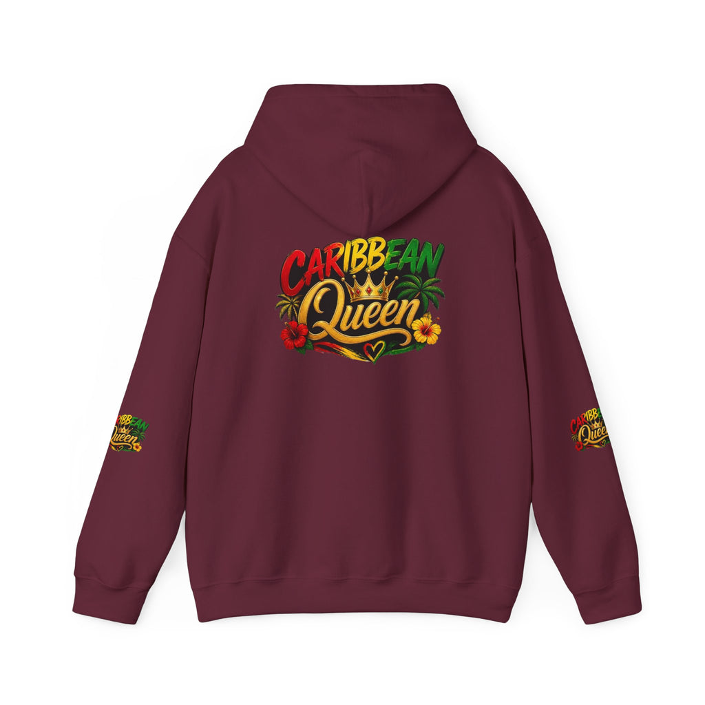 Caribbean Queen Hoodie – Tropical Island Pride Pullover