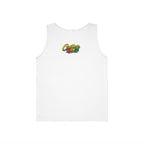 Barbados Flag Men Outline Tank — Island Pride Barbados Graphic Tank Top
