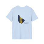 Barbados Flag Map Men T-Shirt – Distressed Island Pride Tee