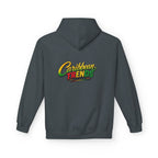 Jamaica Pride Men Hoodie — "Overproof Jamaican" Map Graphic