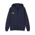 Youth Zipped Hoodie — 'Me Likkle But Mi Tallawah' Jamaican Kid Graphic
