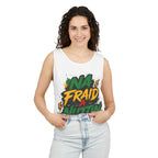 Jamaica Flag Kiss Tank Top — Jamaican Pride Lip Print