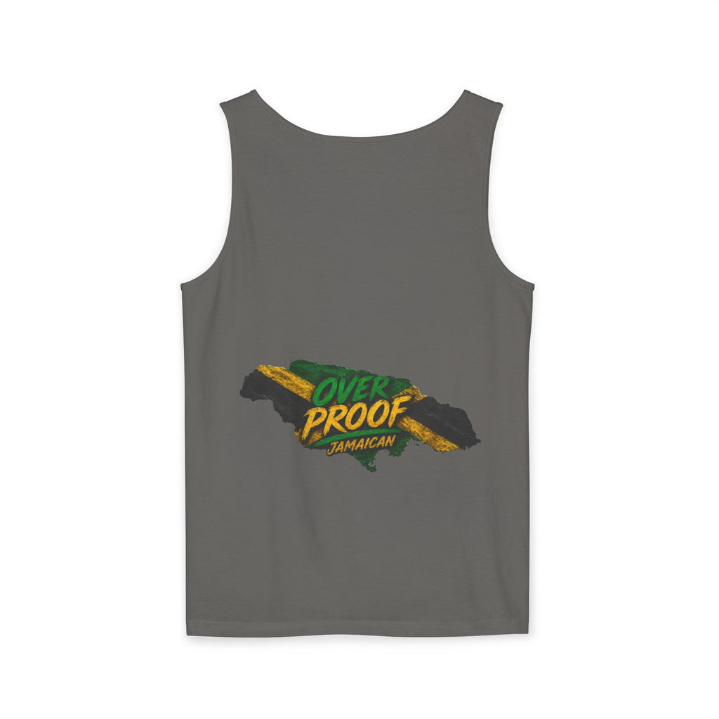 Jamaica Map "Overproof"  Men Tank Top — Island Vibe Graphic Tank