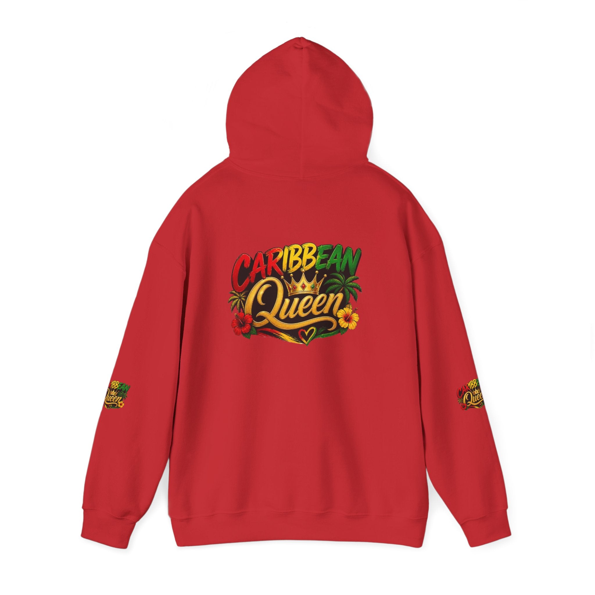 Caribbean Queen Hoodie – Tropical Island Pride Pullover