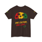 One Station One Culture One Love Men T-Shirt — Reggae Palm Tree Rasta Graphic Tee