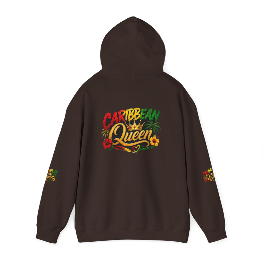 Caribbean Queen Hoodie – Tropical Island Pride Pullover