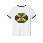 Jamaica Flag Kiss Ringer Tee