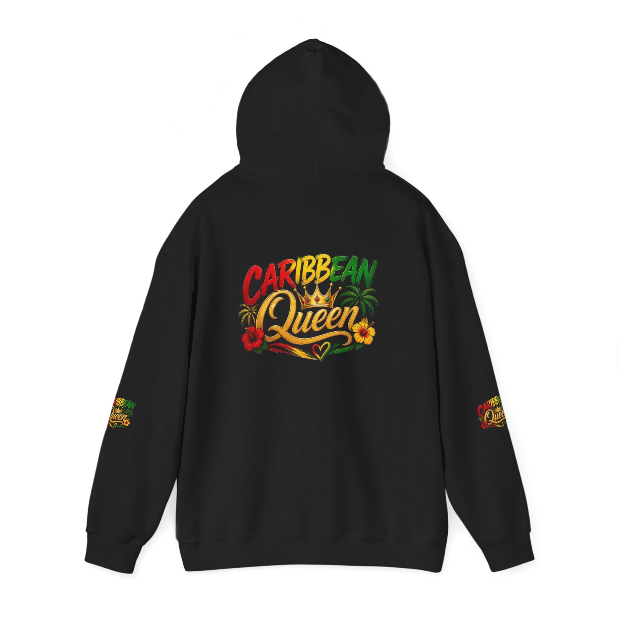 Caribbean Queen Hoodie – Tropical Island Pride Pullover