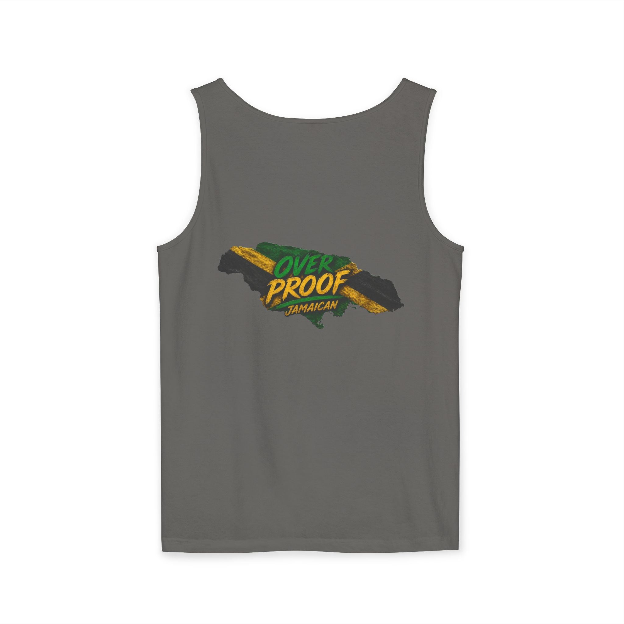 Jamaica Flag Kiss Tank Top — Jamaican Pride Lip Print