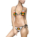 Grenada Flag Bikini Swimsuit — Tropical Caribbean Beach Bikini