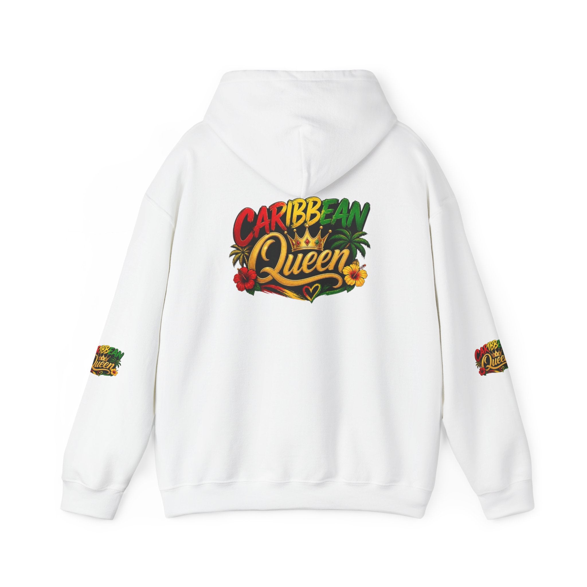 Caribbean Queen Hoodie – Tropical Island Pride Pullover