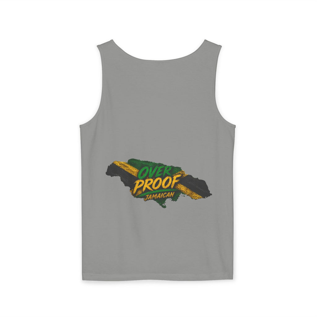 Jamaica Map "Overproof"  Men Tank Top — Island Vibe Graphic Tank