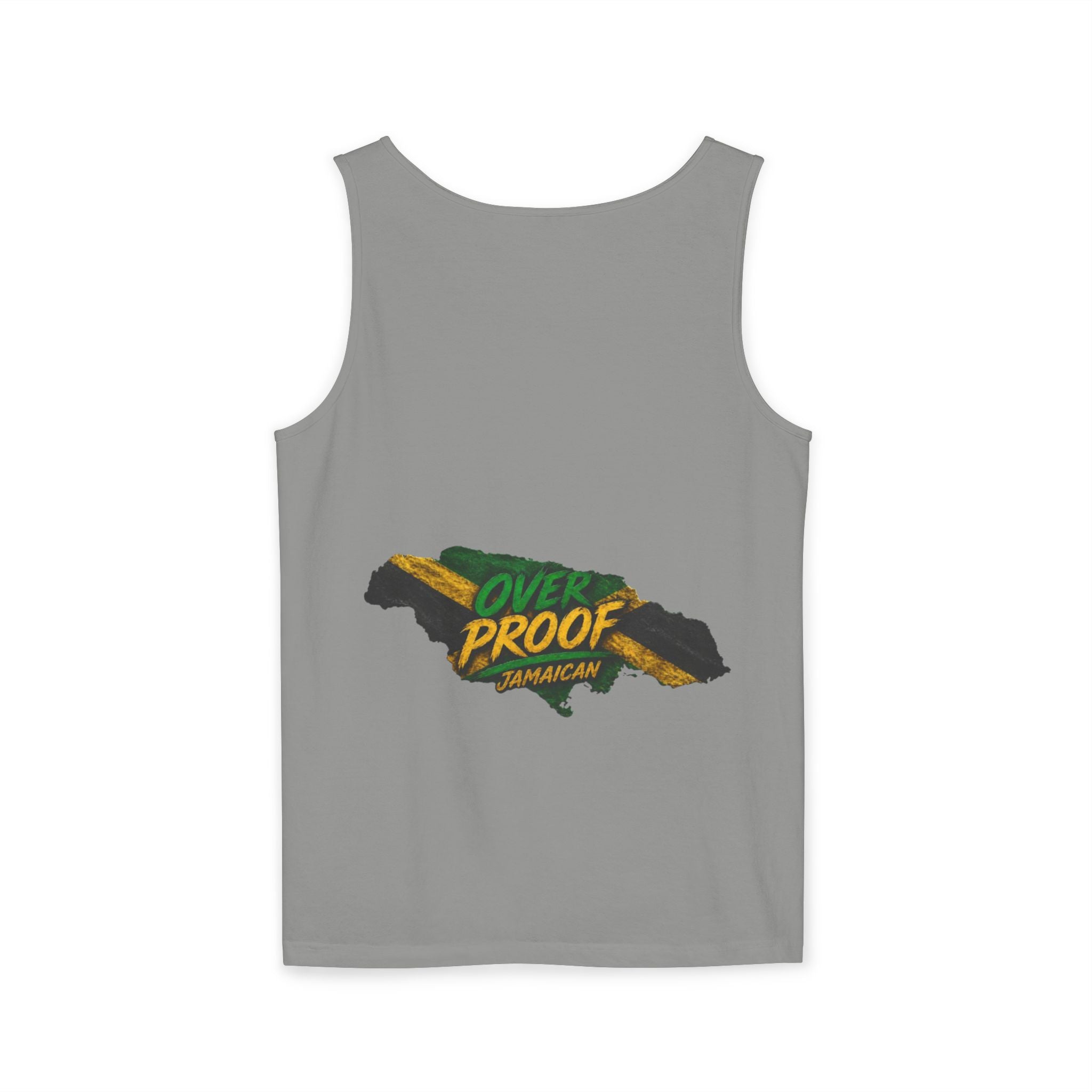 Jamaica Map "Overproof"  Men Tank Top — Island Vibe Graphic Tank