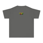 Youth Tee - "Lil But Smart" Guy with Guyana Flag Kids T-Shirt