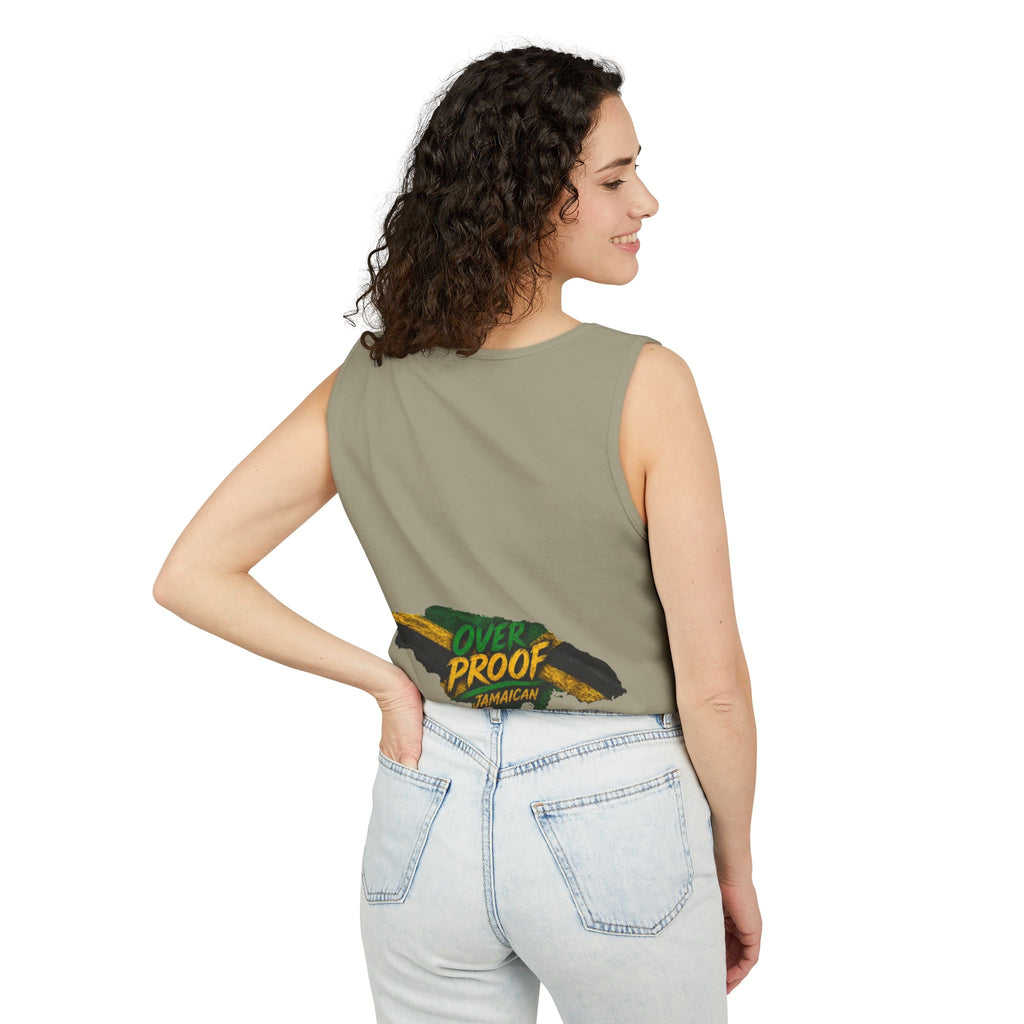 Jamaica Map "Overproof"  Men Tank Top — Island Vibe Graphic Tank