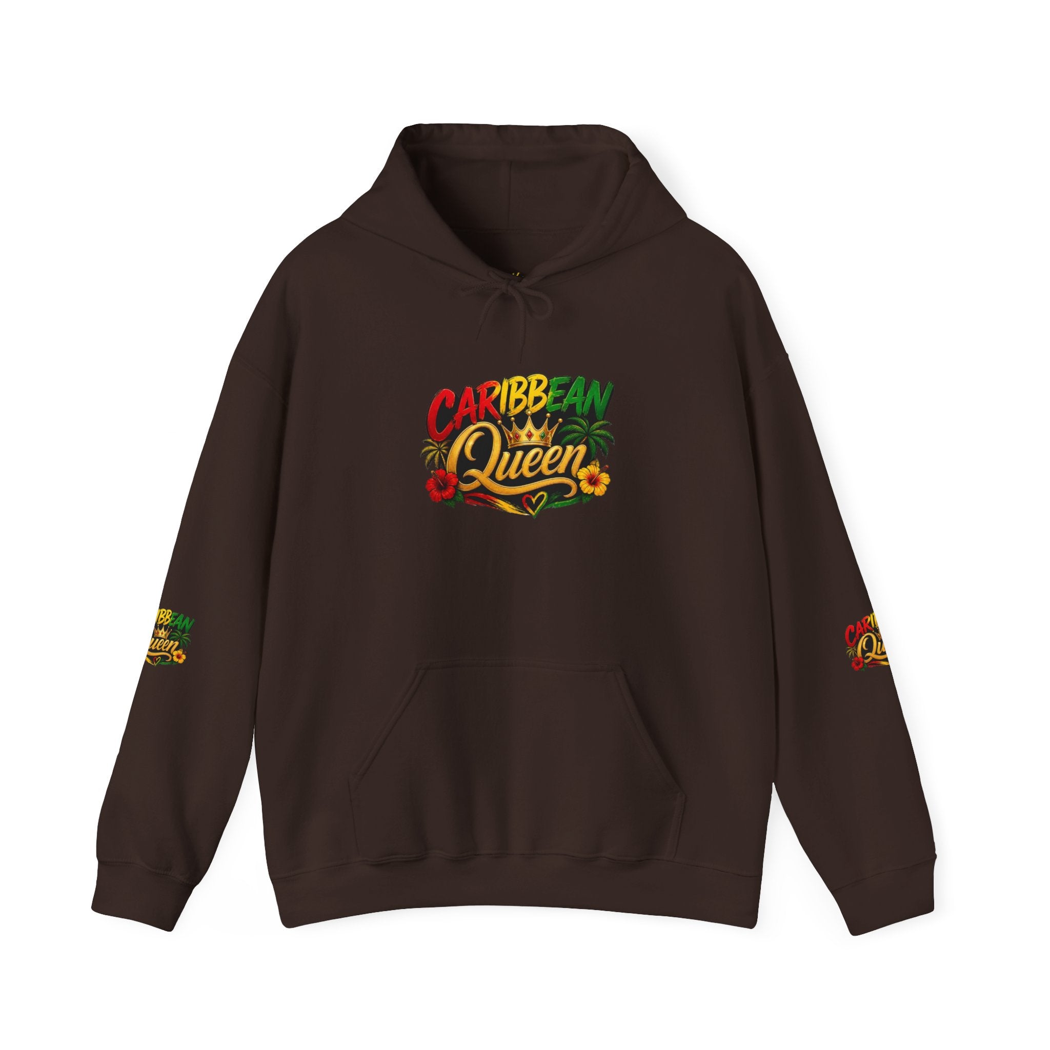 Caribbean Queen Hoodie – Tropical Island Pride Pullover