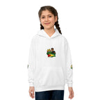 Kids Hoodie — "Lil But Smart" Jamaican Flag Graphic Children's Pullover