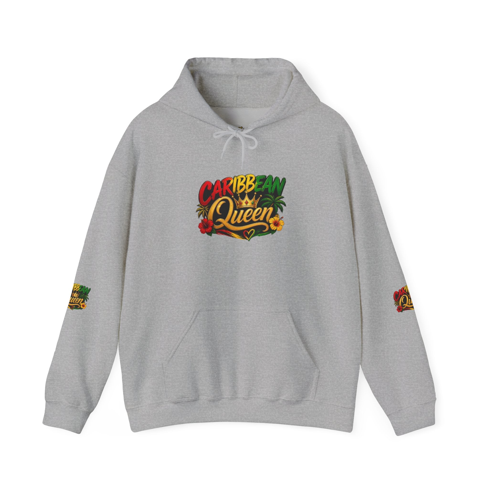 Caribbean Queen Hoodie – Tropical Island Pride Pullover
