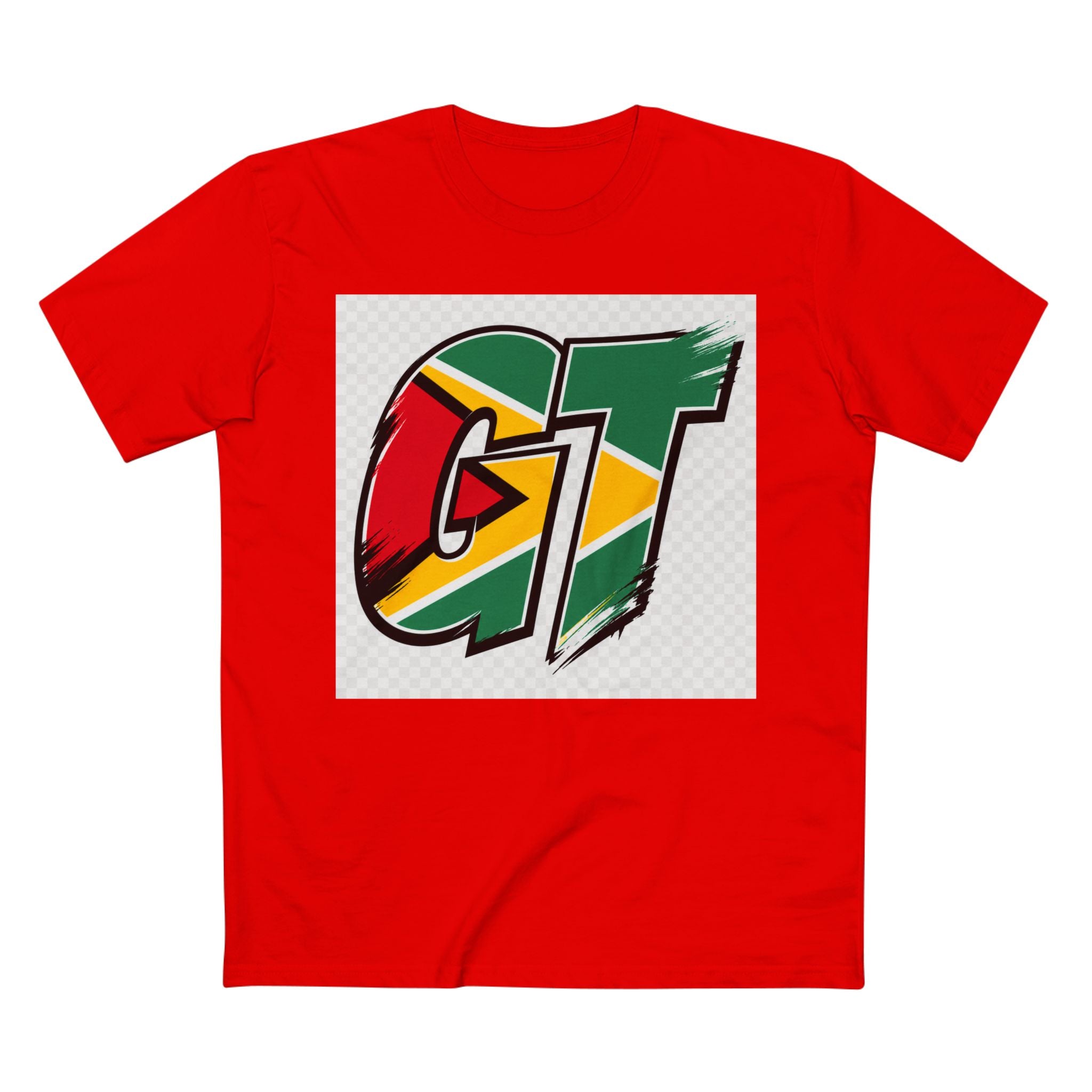 Guyana Flag GT Graphic Tee — Caribbean Pride T-Shirt