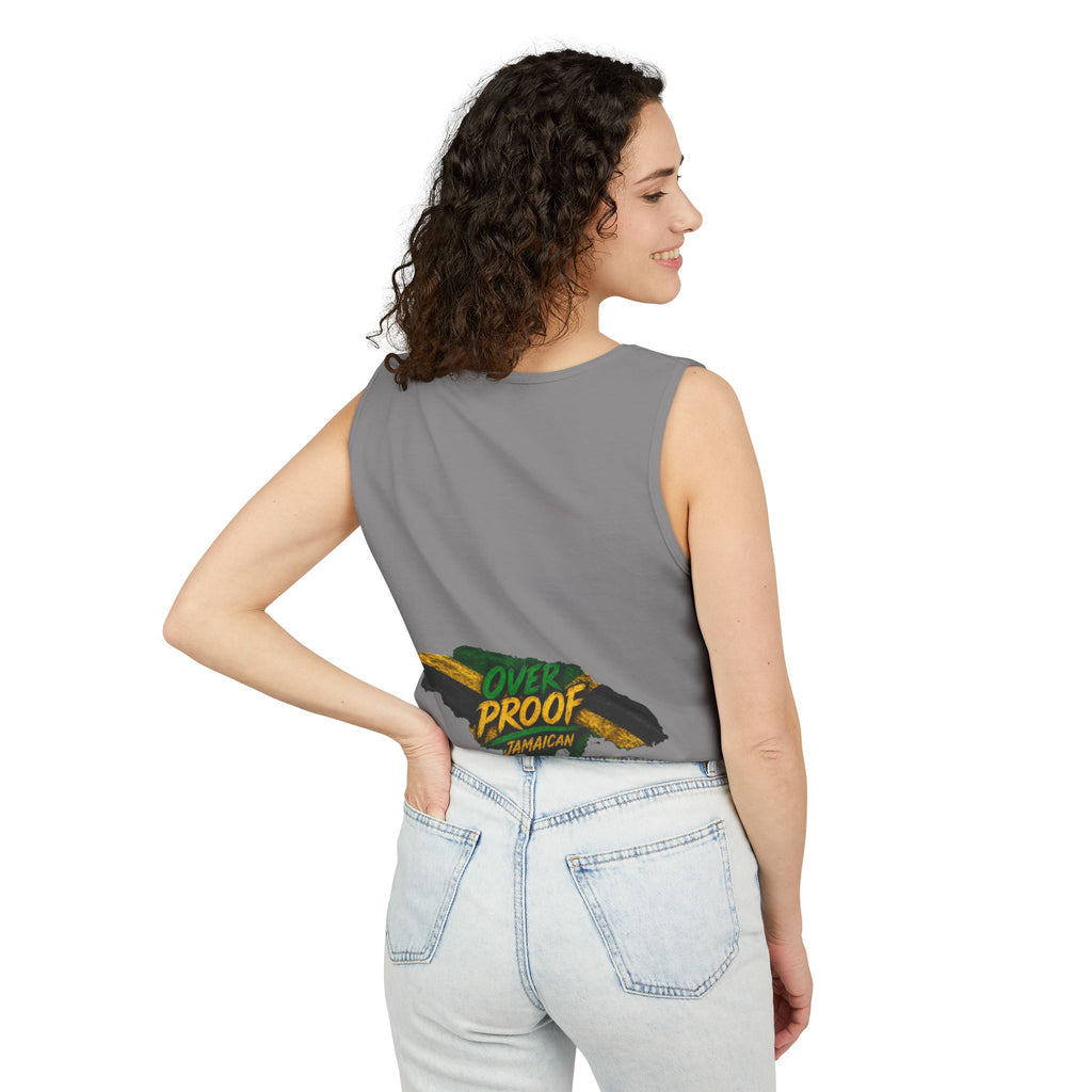 Jamaica Map "Overproof"  Men Tank Top — Island Vibe Graphic Tank