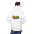 Jamaica Pride Men Hoodie — "Overproof Jamaican" Map Graphic