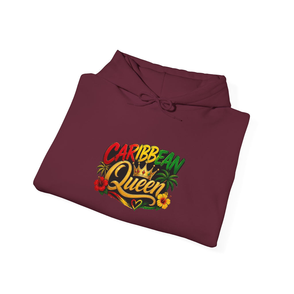 Caribbean Queen Hoodie – Tropical Island Pride Pullover