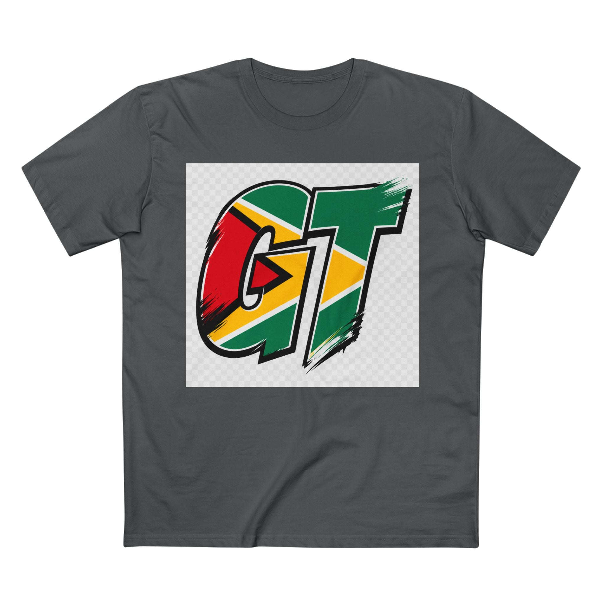 Guyana Flag GT Graphic Tee — Caribbean Pride T-Shirt