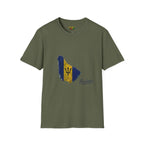Barbados Flag Map Men T-Shirt – Distressed Island Pride Tee