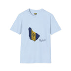 Barbados Flag Map Men T-Shirt – Distressed Island Pride Tee