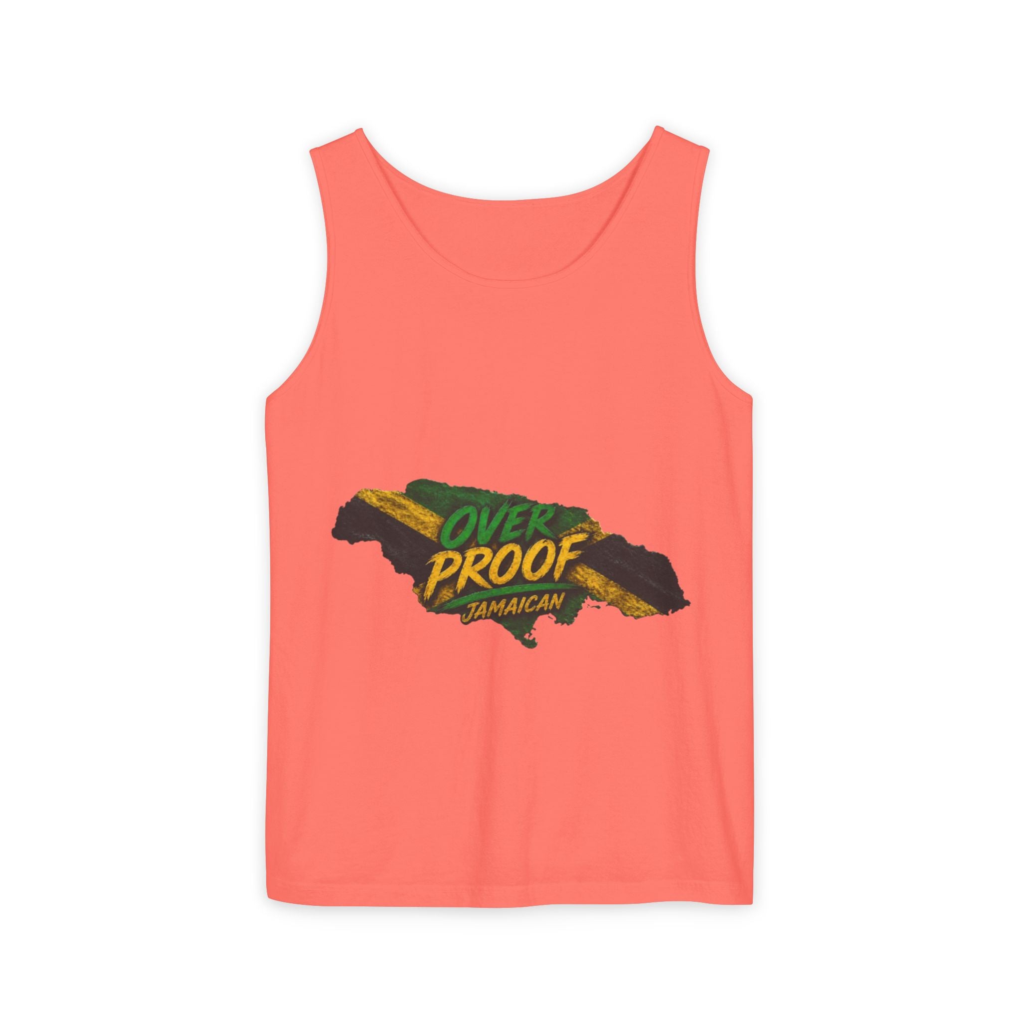Jamaica Map "Overproof"  Men Tank Top — Island Vibe Graphic Tank