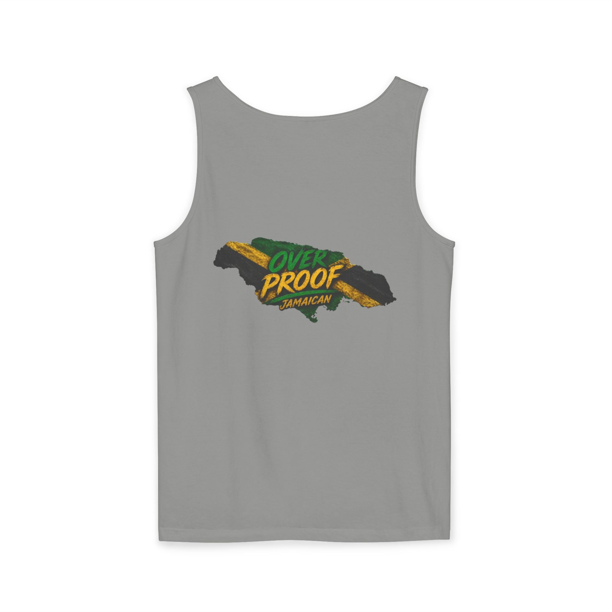 Jamaica Flag Kiss Tank Top — Jamaican Pride Lip Print