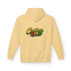 Jamaica Pride Men Hoodie — "Overproof Jamaican" Map Graphic