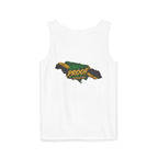 Jamaica Flag Kiss Tank Top — Jamaican Pride Lip Print