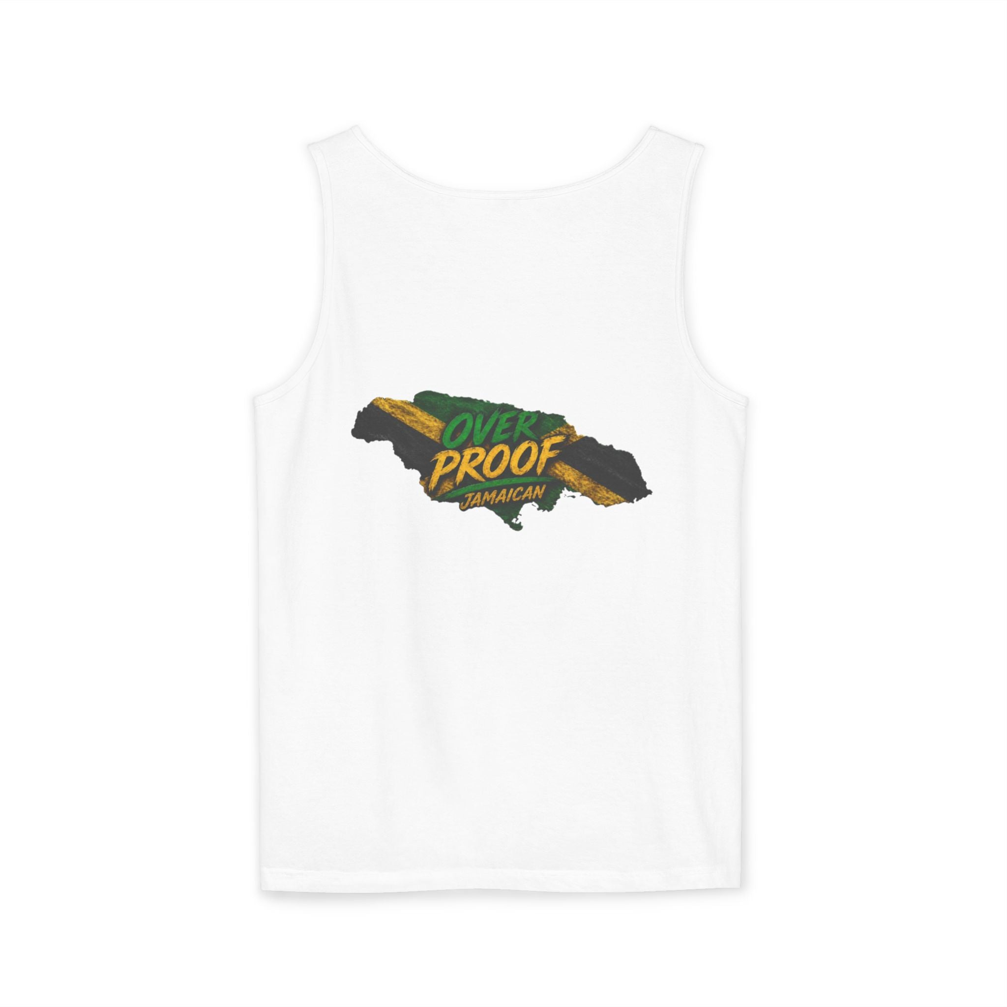 Jamaica Flag Kiss Tank Top — Jamaican Pride Lip Print