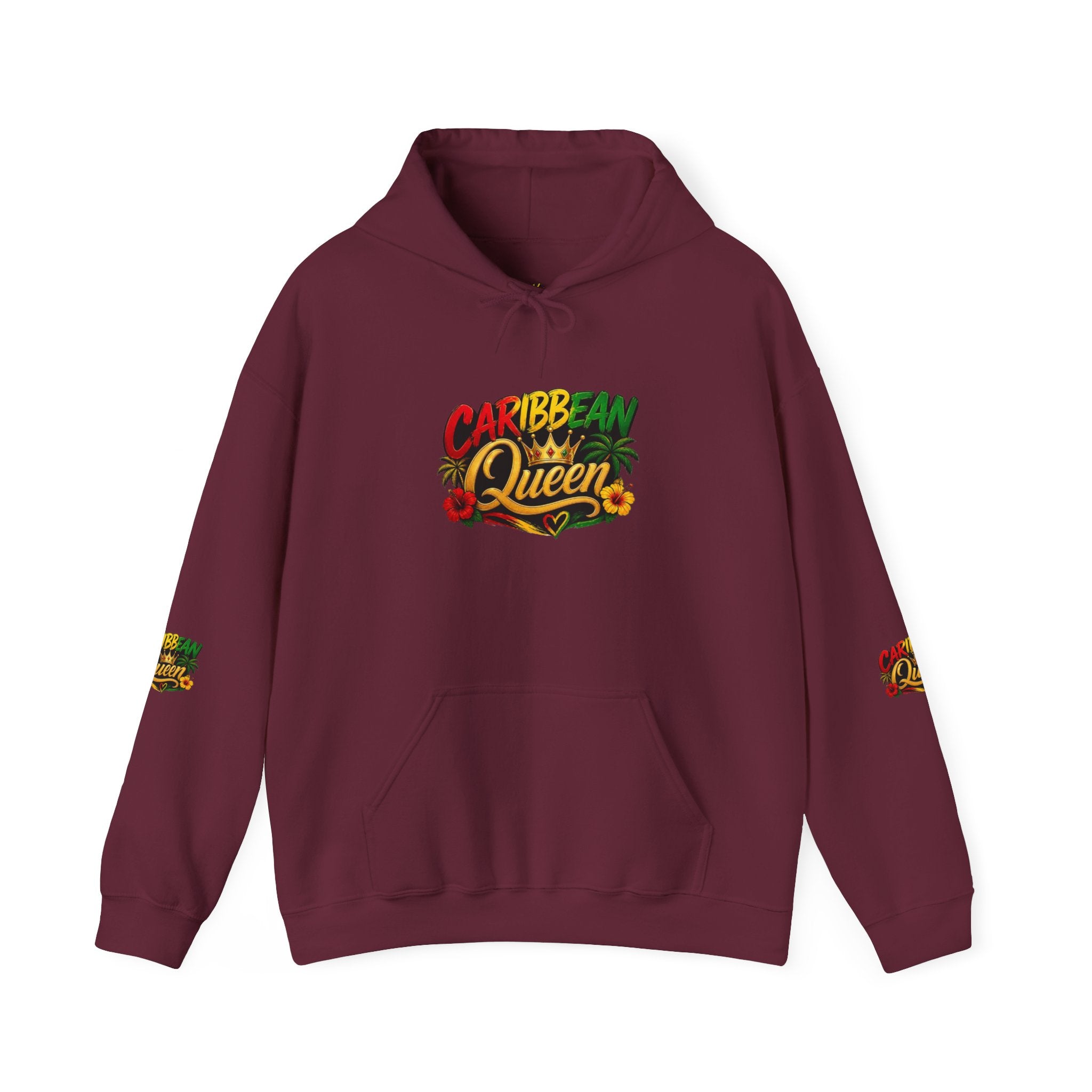 Caribbean Queen Hoodie – Tropical Island Pride Pullover