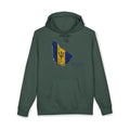 Barbados Flag Map Men Hoodie — Vintage Island Pride Pullover