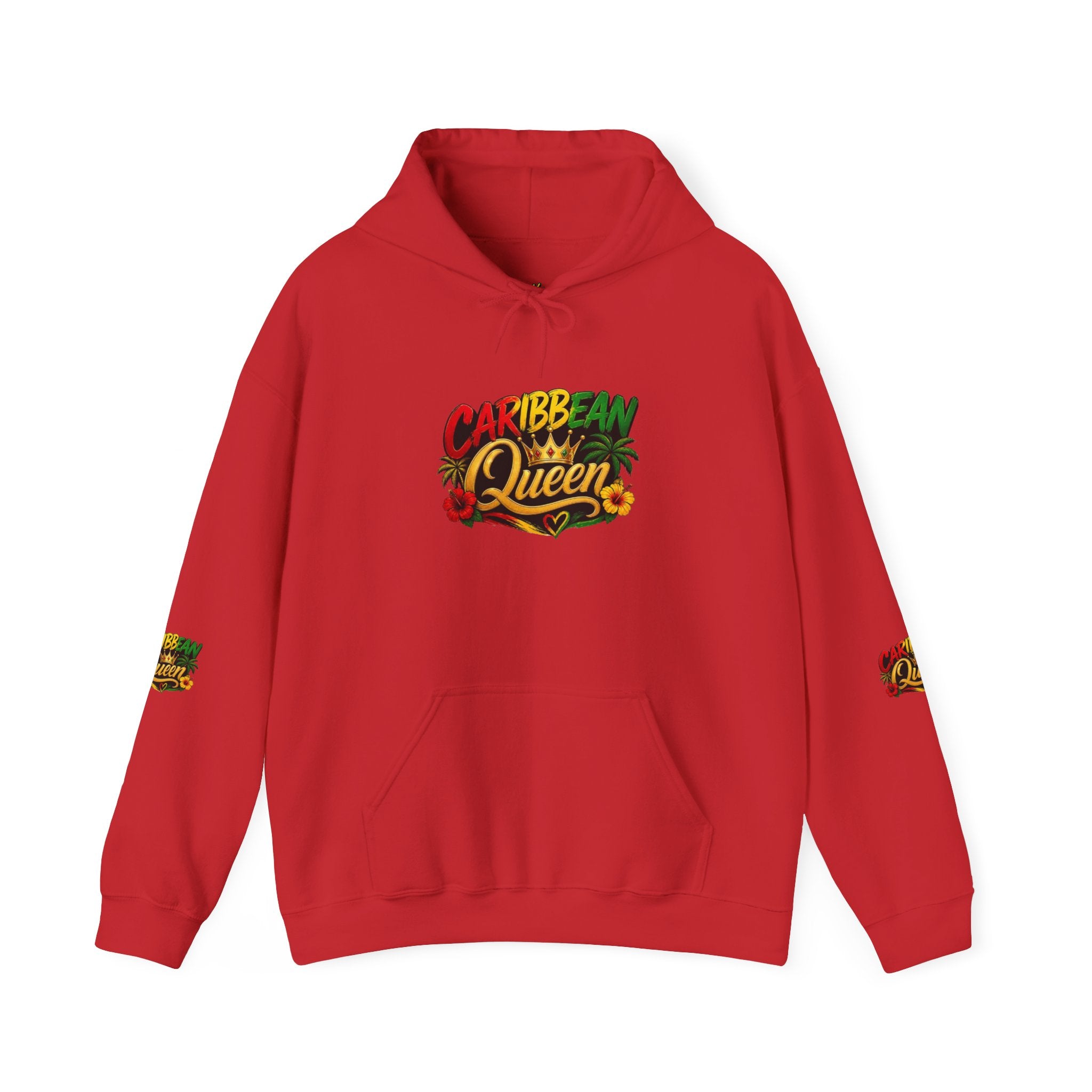 Caribbean Queen Hoodie – Tropical Island Pride Pullover