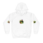Kids Hoodie — "Lil But Smart" Jamaican Flag Graphic Children's Pullover