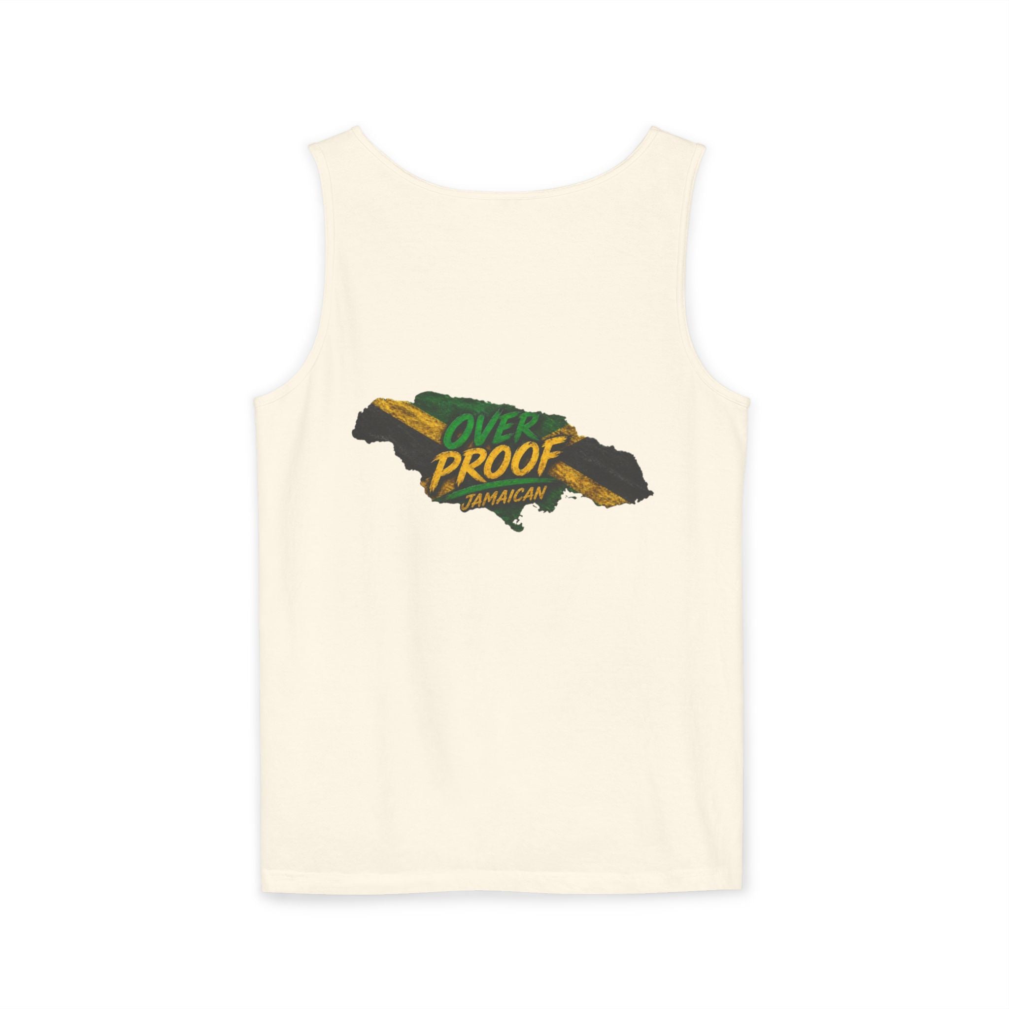 Jamaica Flag Kiss Tank Top — Jamaican Pride Lip Print