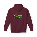 Jamaica Pride Men Hoodie — "Overproof Jamaican" Map Graphic