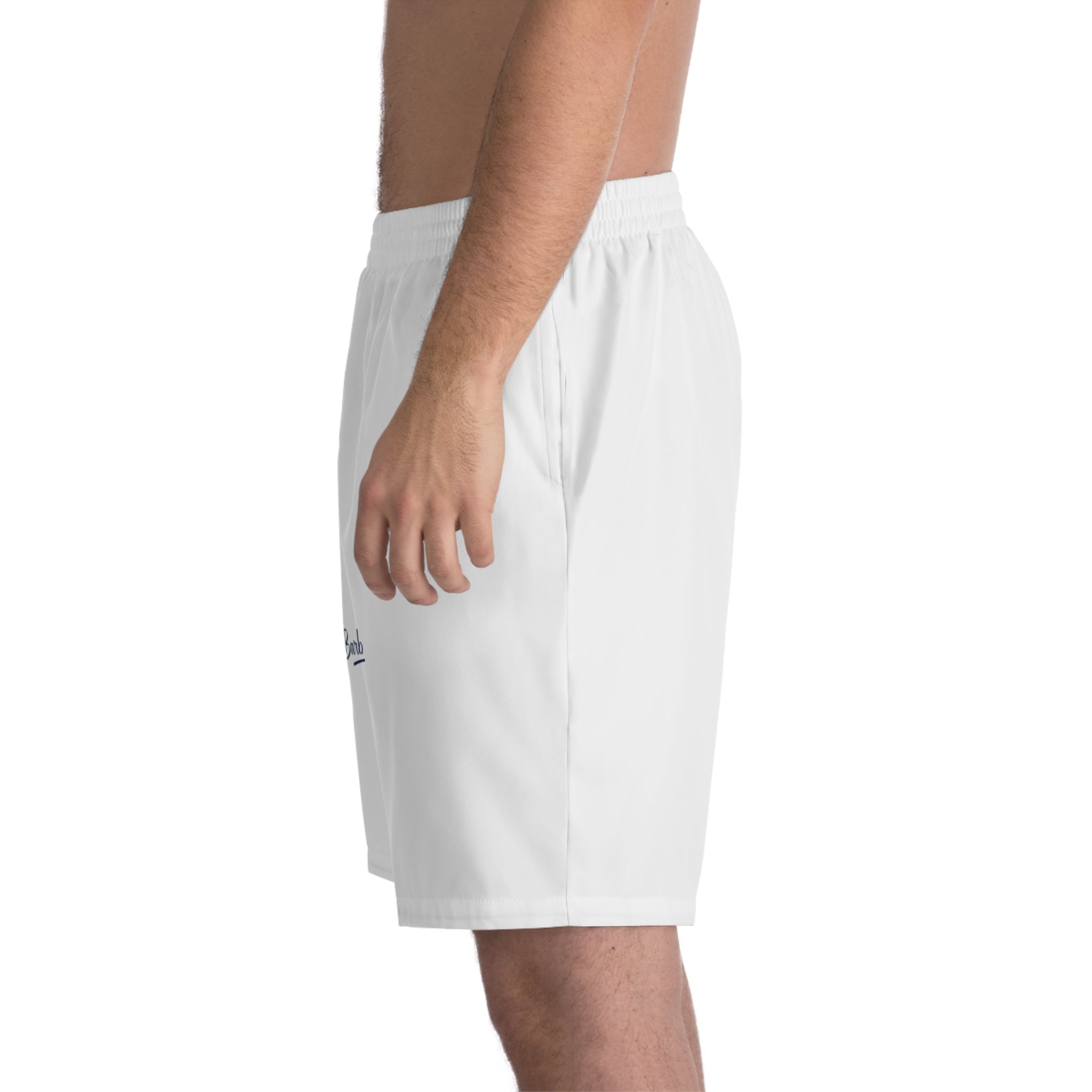 Barbados Flag Beach Shorts — Men's Island Swim Trunks
