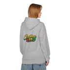 Jamaica Pride Men Hoodie — "Overproof Jamaican" Map Graphic