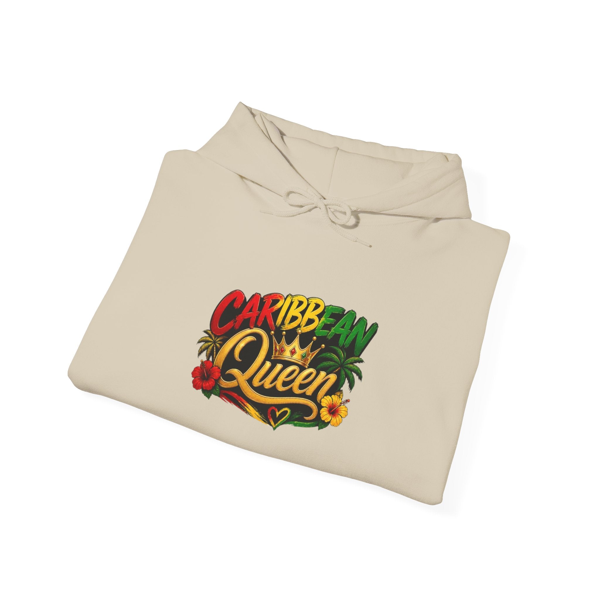 Caribbean Queen Hoodie – Tropical Island Pride Pullover