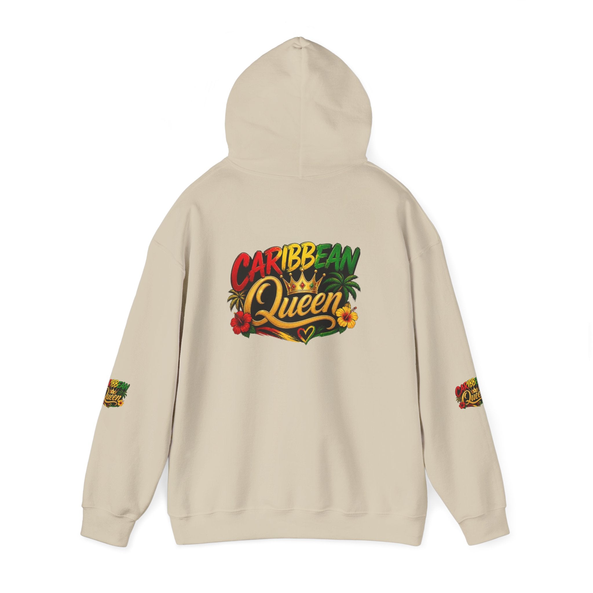 Caribbean Queen Hoodie – Tropical Island Pride Pullover