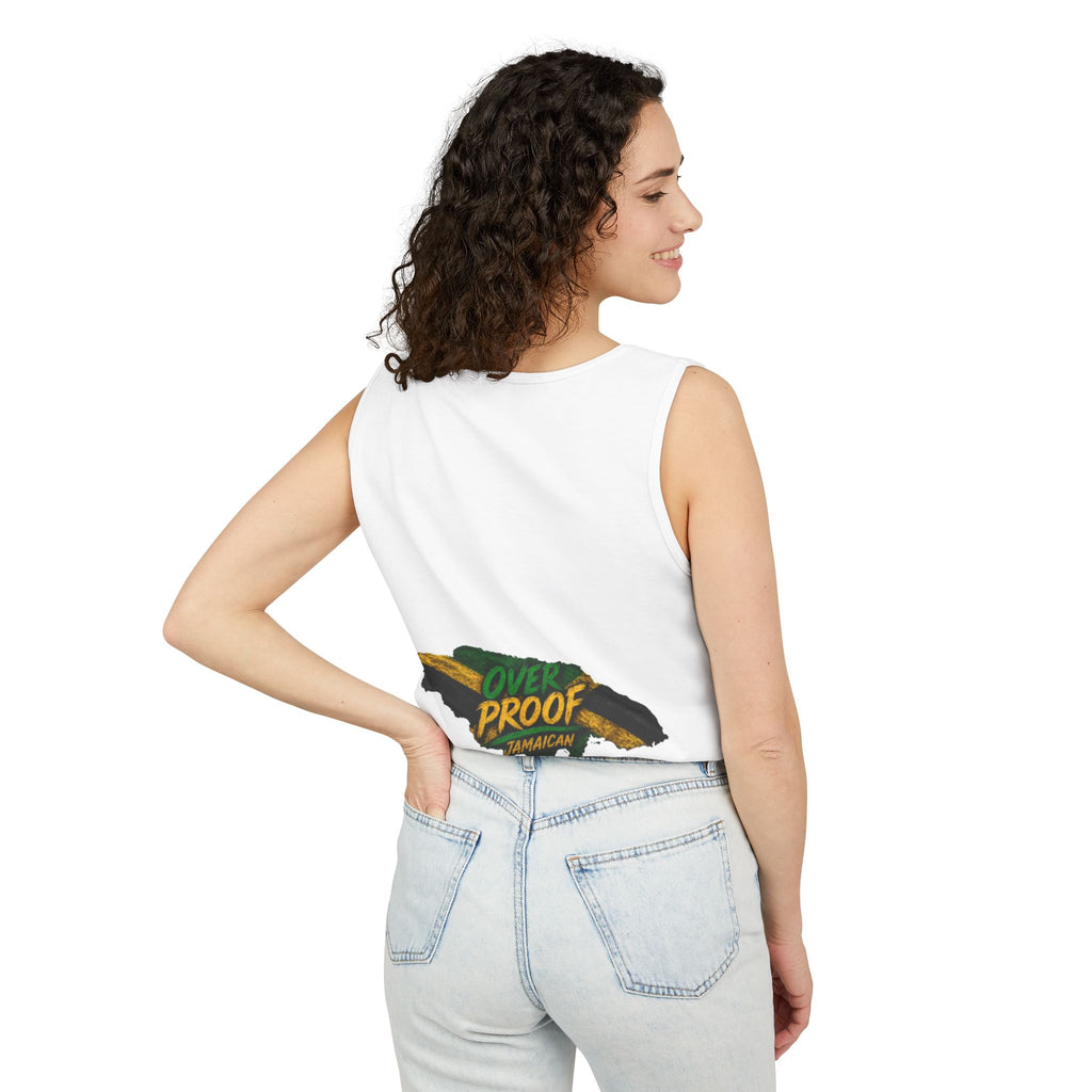 Jamaica Map "Overproof"  Men Tank Top — Island Vibe Graphic Tank