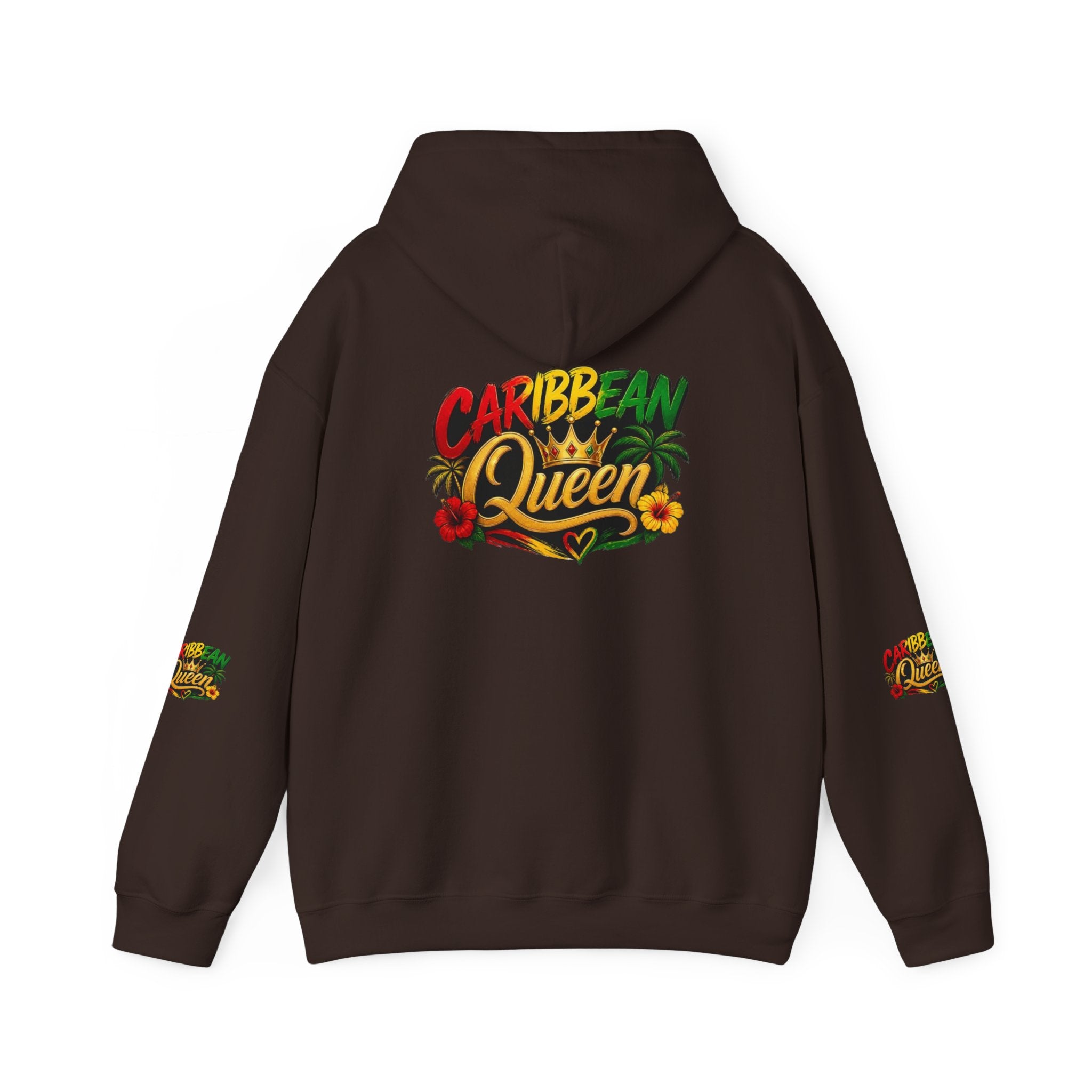 Caribbean Queen Hoodie – Tropical Island Pride Pullover