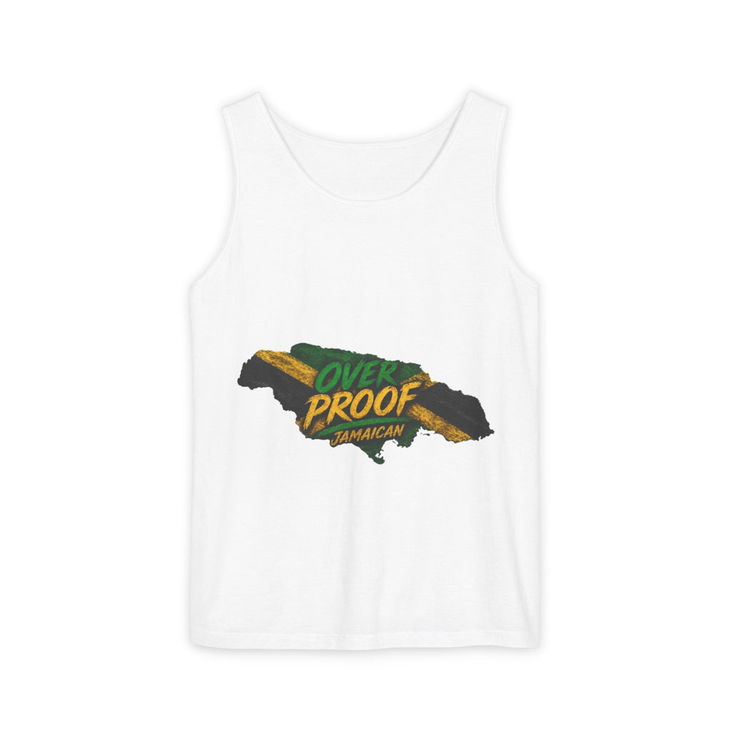 Jamaica Map "Overproof"  Men Tank Top — Island Vibe Graphic Tank