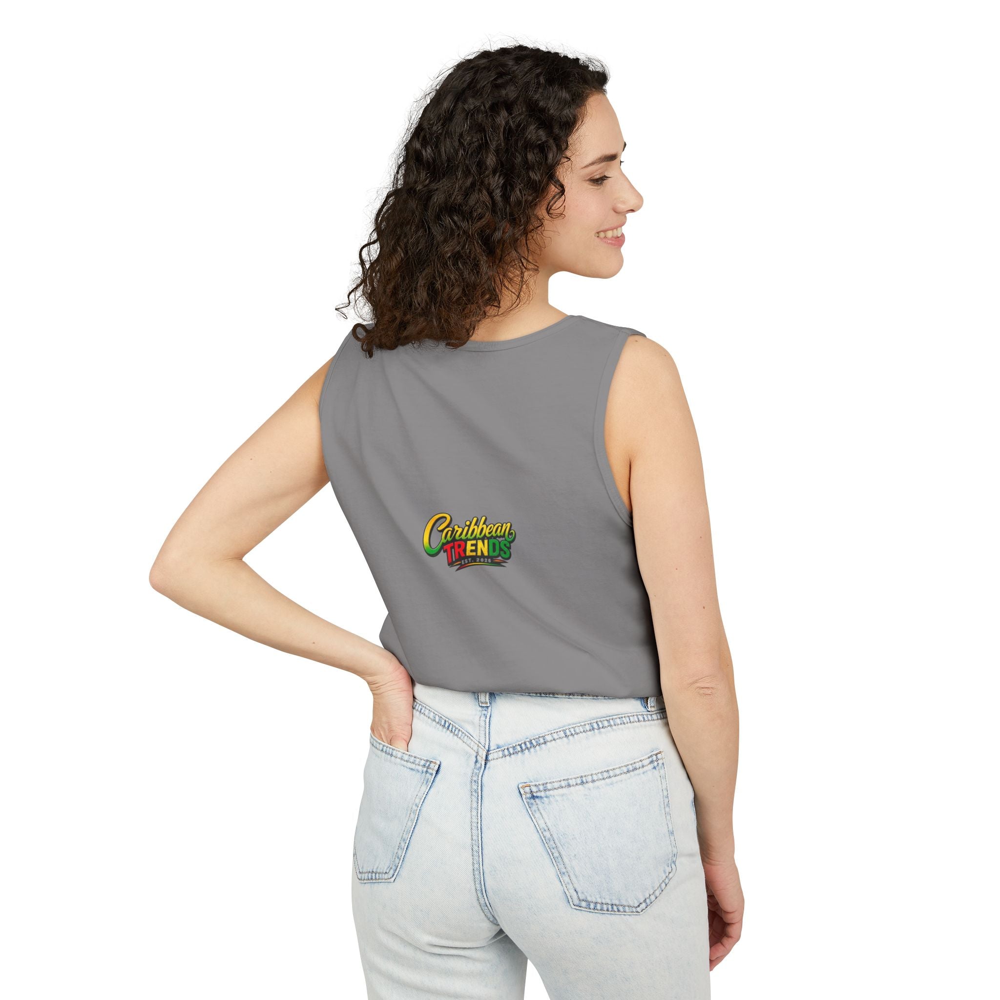 Jamaica Map "Overproof"  Men Tank Top — Island Vibe Graphic Tank