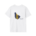 Barbados Flag Map Men T-Shirt – Distressed Island Pride Tee